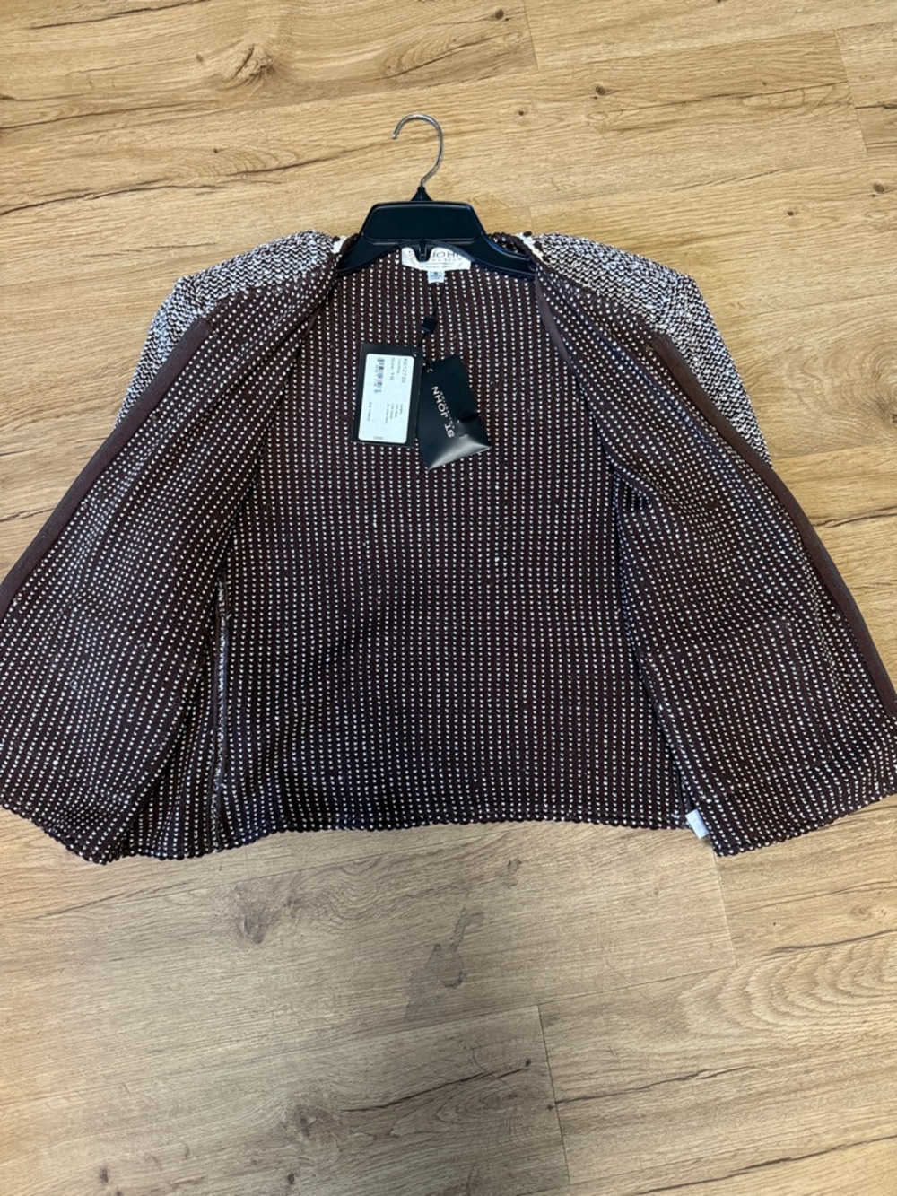 St. John Collection Zip Up Jacket. Size 16 NWT - Picture 5 of 7